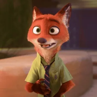 👍 Nick Wilde Zootopia telegram sticker