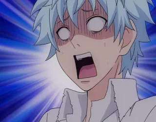 😱 Saiki Kusuo The Disastrous Life of Saiki K. Аниме, В шоке, Испуганный, Реакция, Сайки Кусуо telegram sticker