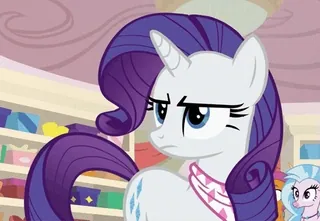 😒 Rarity My Little Pony dessin animé, poney, licorne, Rarity, My Little Pony, cheval, animé telegram sticker