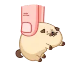Мопс Моши - от @TgEmojis telegram emojis 🤲