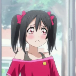 🎈 Yazawa Nico Love Live! Anime, Mädchen, Süß, Love Live, Idol, Yazawa Nico, Lächeln telegram sticker