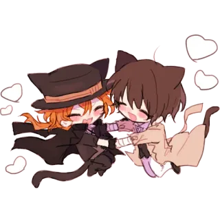 😆 Anime, Chibi, Niedlich, Kawaii, Charaktere telegram sticker