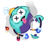 Christmas Ornaments telegram stickers