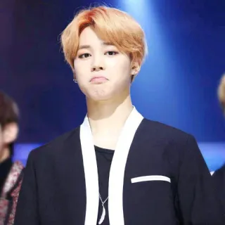 ☹ Jimin K-pop, певец, Чимин, BTS, знаменитость, музыка, артист whatsapp sticker