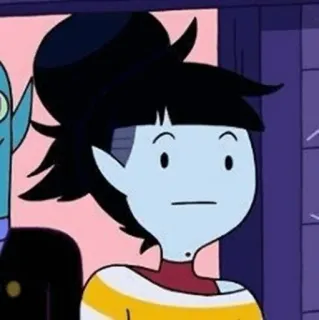 🖤 Marceline Adventure Time мультфильм, вампир, персонаж, анимация telegram sticker