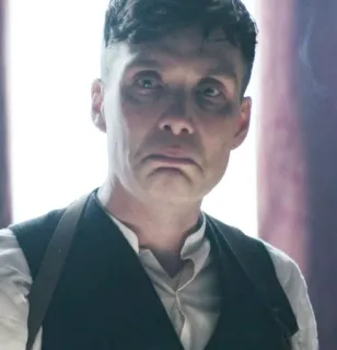 ☹️ Thomas Shelby Peaky Blinders Cillian Murphy, Peaky Blinders, Thomas Shelby, actor, show, drama telegram sticker