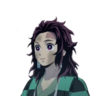 😧 Tanjiro Kamado Demon Slayer Anime, Demon Slayer, Tanjiro, Tanjiro Kamado whatsapp sticker