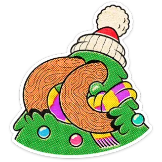 🎄 christmas, christmas tree, holiday, festive, decoration telegram sticker