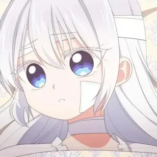 🎐 アニメ, 漫画, カートゥーン, 女の子, 怪我, 包帯 telegram sticker