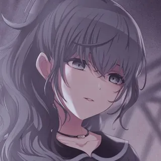 🔮 动漫女孩, 女人, 肖像, 卡通, 插图, 漫画 telegram sticker
