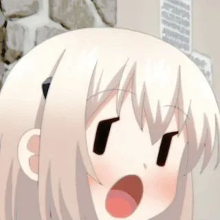 🦩 Anime, Cartone animato, Ragazza, Illustrazione, Meme, Divertente whatsapp sticker