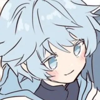 ☺️ Chongyun Genshin Impact anime, genshin impact, chongyun, video game, character, cute telegram sticker