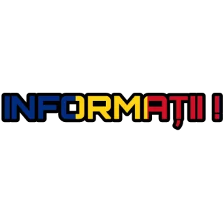 🔨 INFORMAȚII! Информация, Цвета румынского флага whatsapp sticker