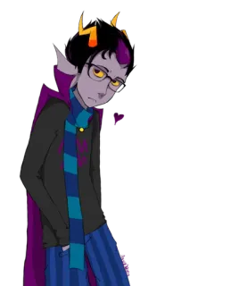 Eridan Ampora telegram stickers