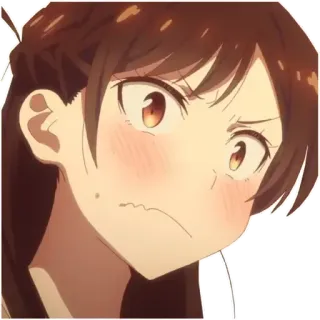 👼 Anime, Chica, Dibujos animados, Chibi, Ilustración telegram sticker