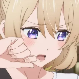 💛 Fille anime, Anime, Mignon, Kawaii, Personnage, Illustration telegram sticker