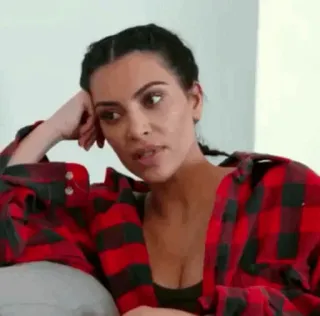 🌶 Kim Kardashian celebrità, reality tv, kim kardashian, donna, persona telegram sticker