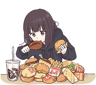 Menhera-chan Animation 2 ENG :: @line_stickers telegram stickers