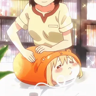 🤤 Umaru Doma Himouto! Umaru-chan telegram sticker