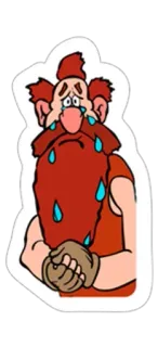 😭 Yosemite Sam Cartoon, weinen, Looney Tunes, Yosemite Sam telegram sticker