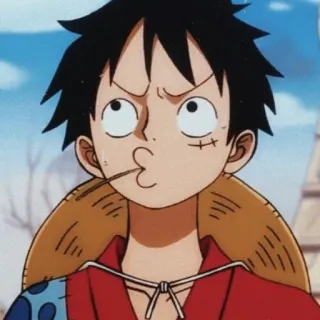 😙 Monkey D. Luffy One Piece Anime, One Piece, Monkey D. Luffy, Luffy, Kartun telegram sticker