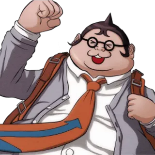 ✊ Hifumi Yamada Danganronpa Anime, Danganronpa, Hifumi Yamada, Fan art, Manga telegram sticker