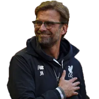 🙆 Jurgen Klopp サッカー, 監督, サッカー, スポーツ, 監督 telegram sticker