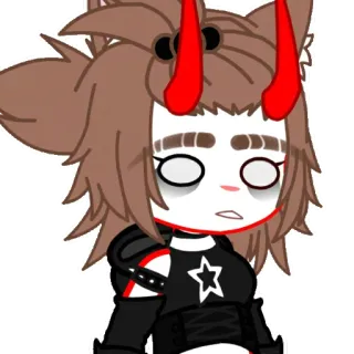 🚬 anime, character, cartoon, gacha telegram sticker