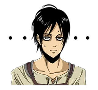😓 ... Anime, Mangá, Expressão, Personagem, Reação, Pontos telegram sticker