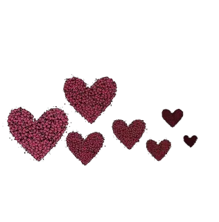 😏 сердечки, любовь, романтика, день святого валентина telegram sticker