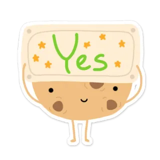 👌 Yes autocollant, oui, confirmation, étoiles, positif telegram sticker