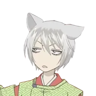 😒 Tomoe Kamisama Kiss Anime, Manga, Rubah, Telinga, Lucu, Karakter, Kocak, Tomoe, Kamisama Kiss telegram sticker