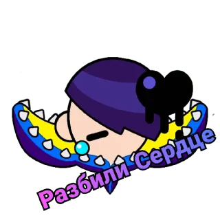 💔 Разбили Сердце chagrin d'amour, cœur, brisé, triste, dessin animé telegram sticker