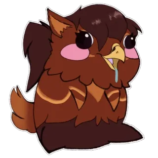 🫠 Gryphon telegram sticker