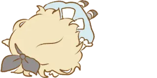 🙃 귀여운, 치비, 카와이 telegram sticker
