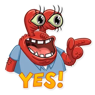 SquarePants whatsapp stickers