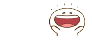 😃 มีความสุข, อิโมจิ, การ์ตูน, ความสุข, ร่าเริง whatsapp sticker