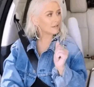 Christina Aguilera telegram stickers