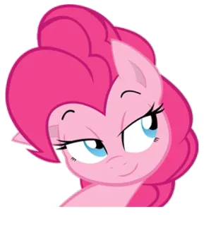 😈 Pinkie Pie My Little Pony Пинки Пай, My Little Pony, мультфильм, пони, анимация, персонаж telegram sticker