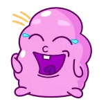 😂 sticker, cartoon, character, emoji, laughing, funny whatsapp sticker
