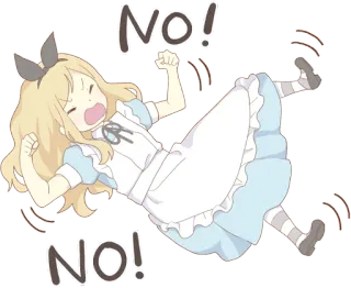 Pom's Alice Kansai dialect ENG :: @line_stickers telegram stickers