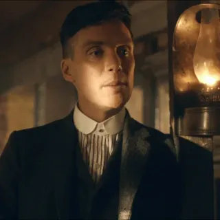 🚬 Tommy Shelby Peaky Blinders peaky blinders, cillian murphy, thomasshelby, lata 20, gangster telegram sticker