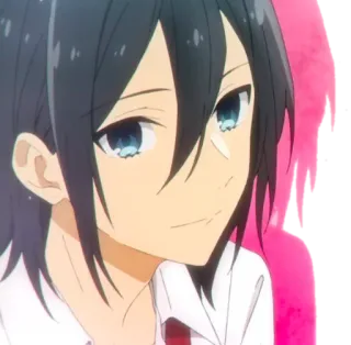 🙂 Izumi Miyamura Horimiya Anime, Manga, Scuola, Adolescente, Personaggio telegram sticker