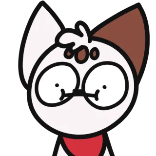 😐 漫画, かわいい, ステッカー, アニメ telegram sticker