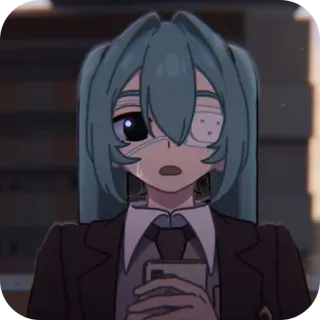 😳 Hatsune Miku Vocaloid telegram sticker