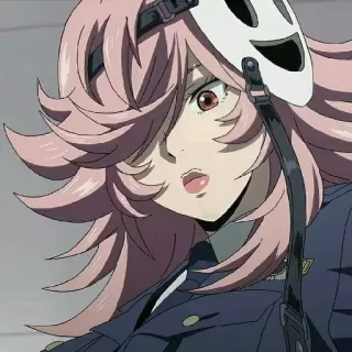 💕 Yuri Honjo High-Rise Invasion anime, character, high-rise invasion, manga, yuri honjo telegram sticker