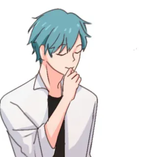 💌 Anime, Manga, Kreskówka, Osoba, Postać, Ilustracja telegram sticker