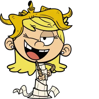 🗑 Lola Loud The Loud House Dessin animé, Pansements, Personnage, Lola, Bruyant telegram sticker