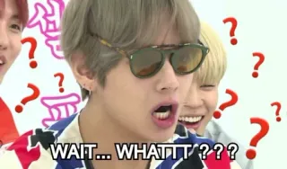 ❓ WAIT... WHATTT ??? surprised, confused, question, wait, expression telegram sticker