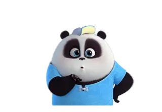 😘 Panda, Dibujos animados, Lindo, Animado, Animal, Sticker whatsapp sticker